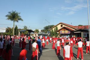 Polres Bukittinggi Bersama Bank BRI Gelar Olahraga Pagi Bersama