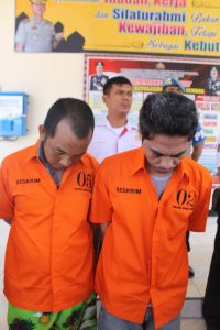 Satreskrim Polres Bukittinggi Tangkap 2 Pelaku Curanmor