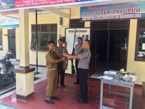 Masyarakat Serahkan Senjata Api Rakitan ke Polsek Palupuh