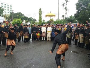 Polresta Pekanbaru Beri Pengamanan Acara Pemberian Gelar Ustad Abdul Somad 