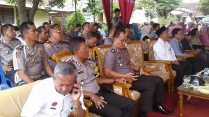 Kapolres Bantu Pembangunan Klinik Polres Kab, Tanah Datar