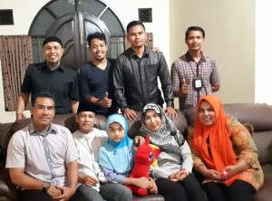 Tim Jum’at  Barokah Polresta Pekanbaru Silaturrahmi ke Rumah Bulan
