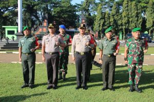 Apel Persiapan Pengamanan Presiden RI dan Ibu Iriana Joko Widodo di Kota Malang