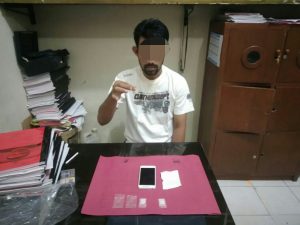 Resnarkoba Polres Kampar Ciduk Pengedar Sabu
