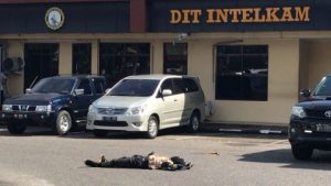 Dilumpuhkan, Empat Pelaku Teror yang Serang Mapolda Riau