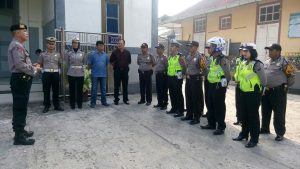 Kapolres Dan Kapolsek Kota Payakumbuh,  Melakukan Pengamanan Tempat Ibadah Umat Kristiani