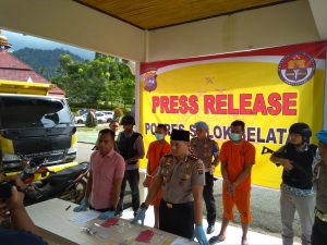 Dua Tersangka Curanmor Berhasil Diciduk Polres Solok Selatan