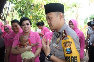 Kapolres Padangsidimpuan Ajak Dermawan Bantu Bayi Penderita Kelainan Saluran Air Seni