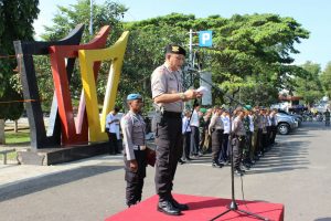 Polres Tanah Datar Adakan Apel : Gelar Operas Ketupat 2018