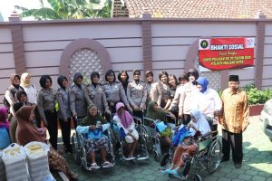 HUT POLWAN ke- 70 Tahun 2018 di Pondok Lansia Al-Ishlah