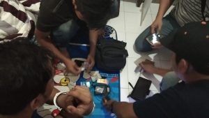 Edarkan Sabu, 2 Pria Dan 1 Wanita Diciduk Ditresnarkoba Polres Kobar