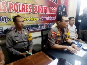 Pembegal 7 Wanita Berhasil Dibekuk Polres Bukittinggi