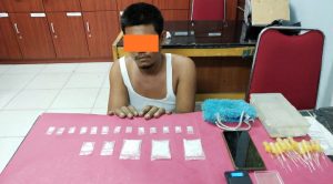 Pengedar Narkoba di Pinang Sebatang Timur Perawang Diringkus Polres Siak