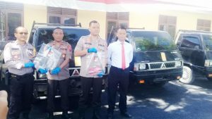 Dua Pelaku dan Seorang Penadah L 300 Ditangkap Polres Solok