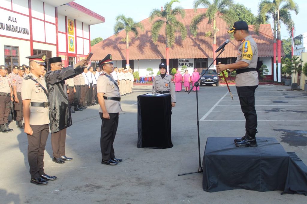 Polres Gowa Gelar Upacara Sertijab