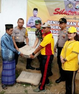 Dari Kocek 1000 Setiap Hari,  Polres Sinjai Bantu Bangun Mesjid Nurul Huda