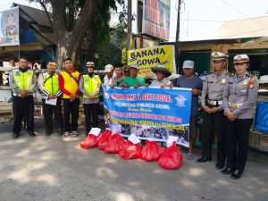 Sambut HUT lalulintas ke 64, Satlantas Polres Gowa Anjang Sana