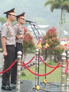 Polres Padang Panjang Gelar Apel Serah Terima Kapolres ke AKBP Sugeng Hariyadi, SIk, MHum