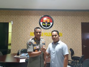Kabiro DKI Jakarta Kabarpolisi Media Group (KMG) Sambangi Kabid Humas Polda Banten