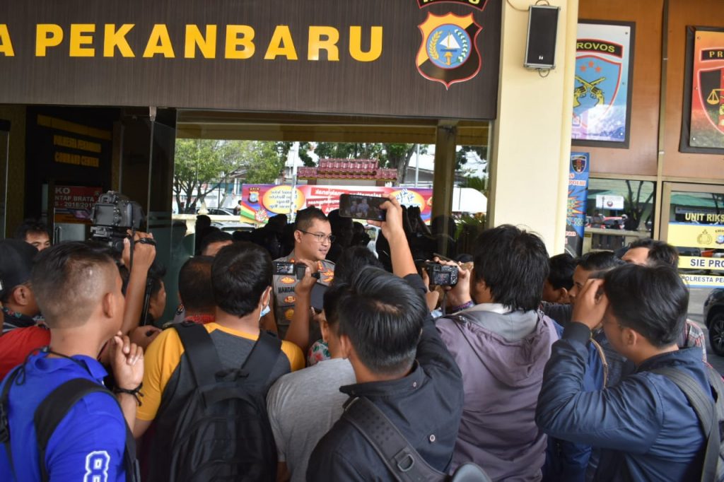 Polresta Pekanbaru Ekspos Pengungkapan Narkoba Sabu-Sabu