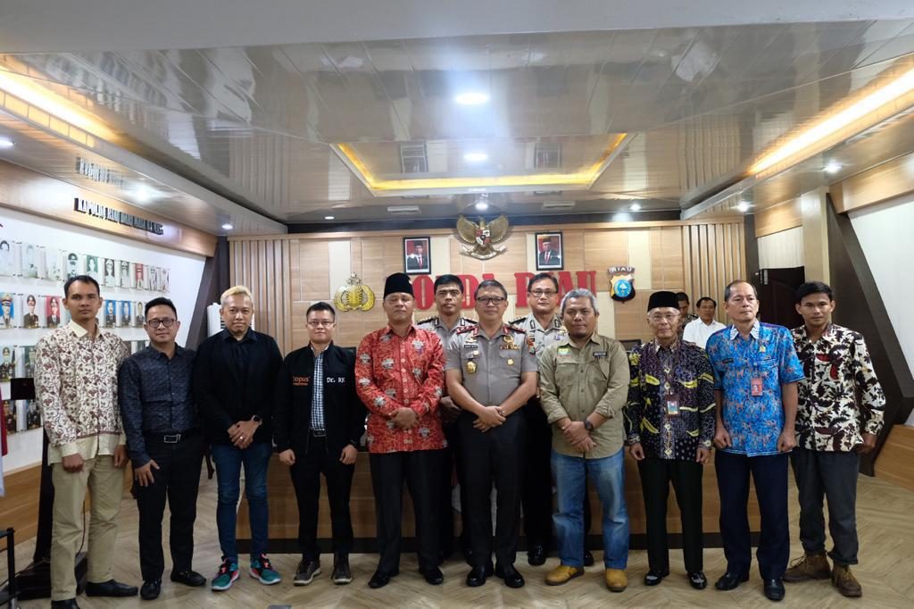 Kapolda Riau Diskusi Karhutla 2020