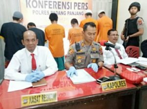 Kriminilitas dan Narkoba di Wilkum Polres Padang Panjang turun selama tiga tahun