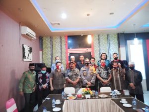 Baru Bertugas, Kapolres Meranti Bersilaturahmi Dengan Tokoh dan Ketua Para Paguyuban