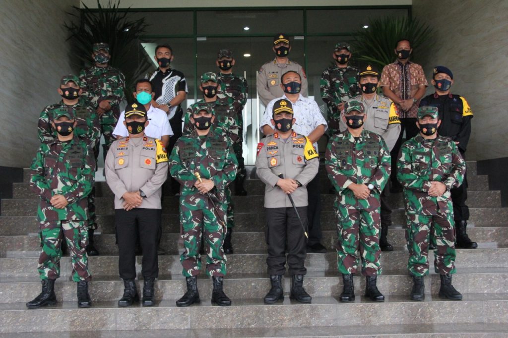 Kapolda Sulut Kunjungi Kodam XIII/Merdeka dan Korem 131/Santiago