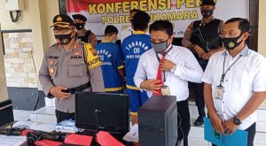 Polres Sukamara Tangkap 2 Pria Unggah Ujaran Kebencian