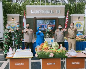 3 Pilar Jakut Berikan Ucapan HUT Lantamal III Ke 70