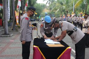 Sertijab di Polres Kep.Seribu, Berikut Daftarnya