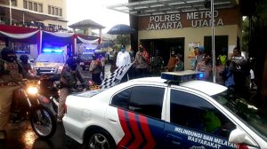 Wujudkan Zona Hijau, Kapolres Metro Jakut Lepas Tim Pemburu Covid 19