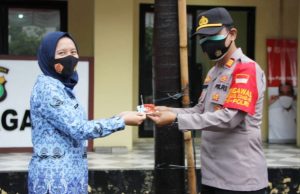 Polres Kep Seribu Gelar Syukuran HUT Korpri Ke-49 Secara Sederhana