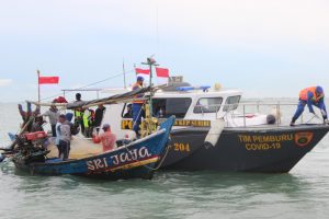 Deteksi Dini, Tim Pemburu Covid-19 Polres Kep Seribu Sisir Perairan Teluk Jakarta