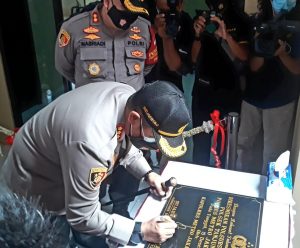 Kapolres Metro Jakut Resmikan Kantor Polsubsektor Volker Polsek Tanjung Priok