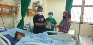 Kabaharkam Polri Bantu Pengobatan Balita Asal Tanjung Anom