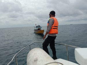 Hari ke-6 Pencarian Korban Pesawat SJ182, Polres Kep Seribu Ajak Para Nelayan