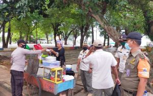 Polsek Kep Seribu Utara Gencarkan Program Jakarta Bermasker