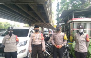 Polsek Pademangan Gencar Himbau Masyarakat Konsisten Terapkan Prokes