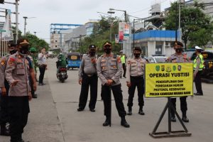 Polsek Kawasan Muara Baru Gelar Ops.Yustisi Gabungan