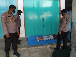 Penemuan Mayat Paruh Baya Didepan Toko di Muara Angke, Ini Kata Polisi