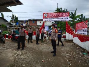 Kapolsek Pademangan Cek Kesiapan Kampung Tangguh Jaya di Kel.Ancol