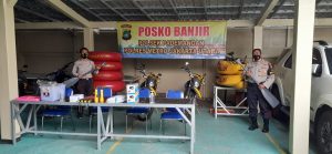 Musim Penghujan, Polsek Pademangan Dirikan Posko Banjir