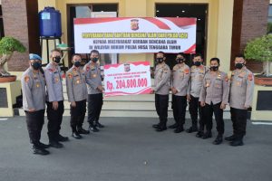 Polda Aceh Salurkan Bantuan Untuk Polda NTT Bantu Korban Bencana Alam