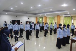 Kakanwil Lantik 3 Fungsional Di Lingkungan Kanwil Kemenkumham Aceh