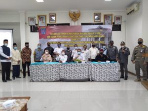 Camat Cilodong Buka Acara Sosialisasi FPK dan FKDM