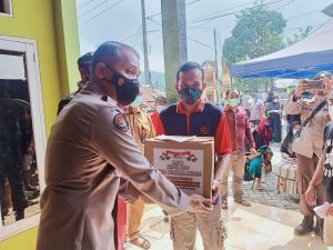 Ratusan Masyarakat dan Pelaku Usaha Antusias Ikuti Vaksinasi Alumni Akpol 1999