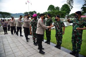 Jalin Sinergitas, Kapolda Maluku Kunjungi Danlantamal IX