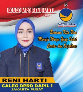 Reni Harti Wanita Minang di Kontestasi Politik DKI Jakarta Dengan Misi Cerdas, Sehat dan Sejahtera