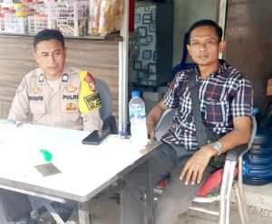Aiptu Sriyanto, Bhabinkamtibmas Polsek Pasar Minggu, Ingatkan Warga Untuk Meningkatkan Kewaspadaan Dengan Semakin Maraknya Tindak Kejahatan Ranmor
